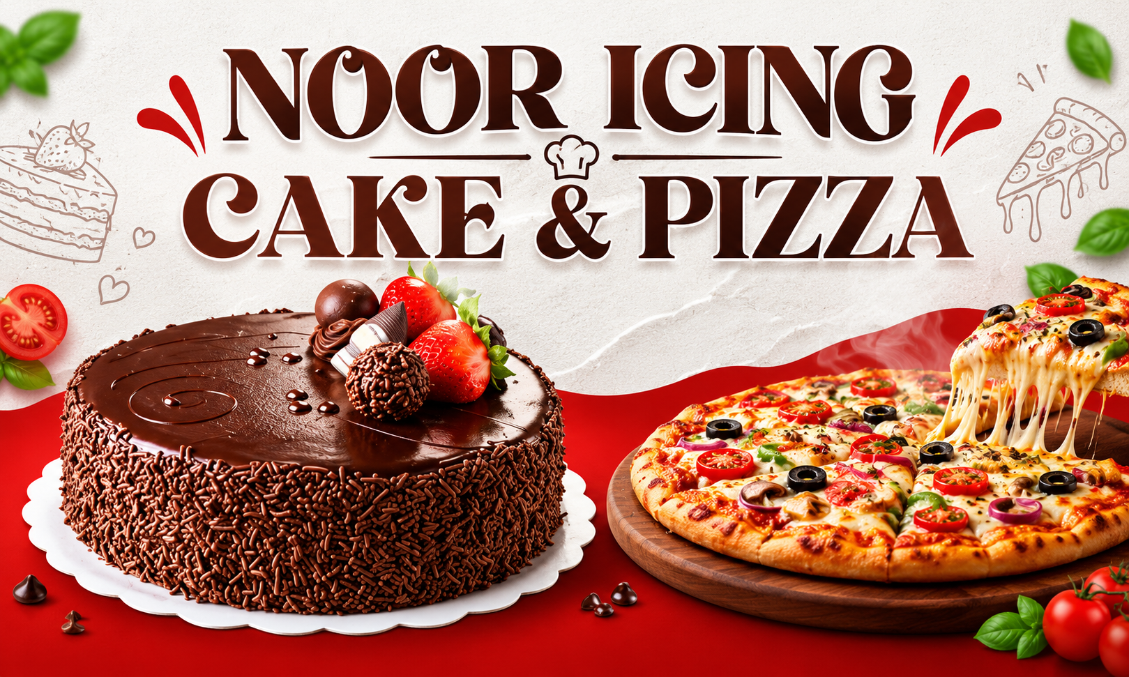 Noor Icing Cake and Pizza